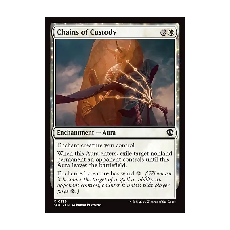 Chains of Custody - Secrets of Strixhaven Commander (Near Mint)