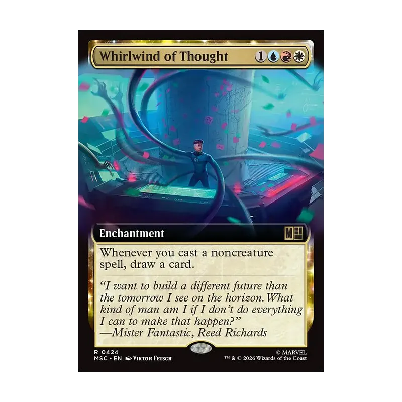 Whirlwind of Thought (Extended Art) - Marvel Super Heroes Commander (Near Mint)