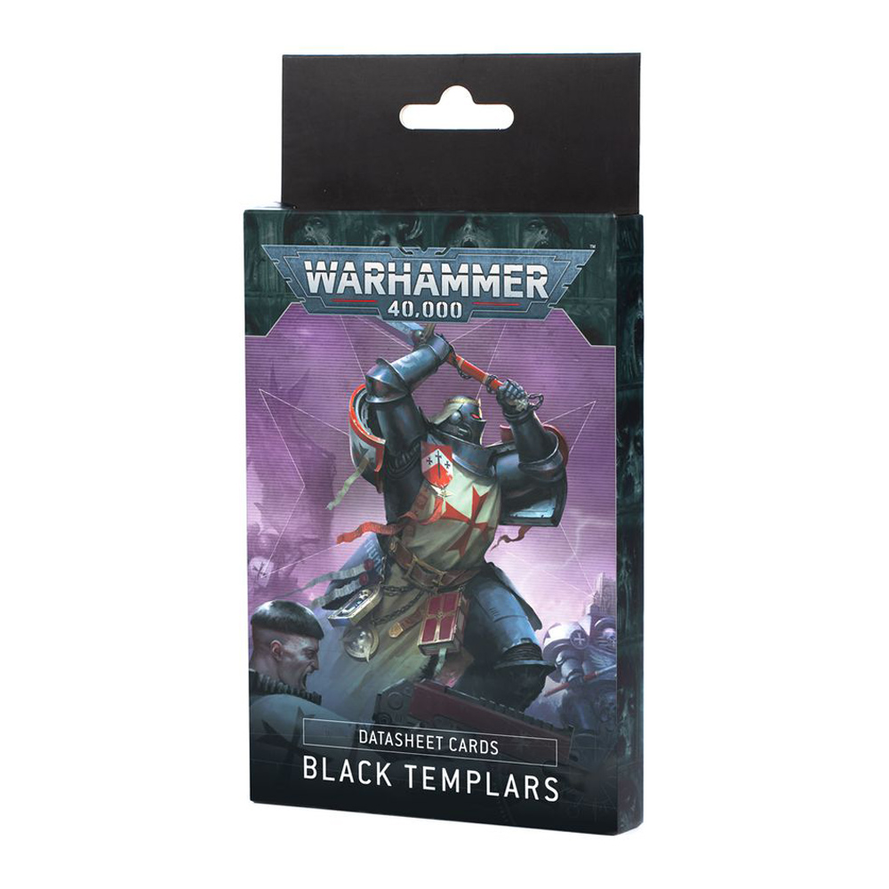 Warhammer 40k: Datasheet Cards - Black Templars (New Arrival)