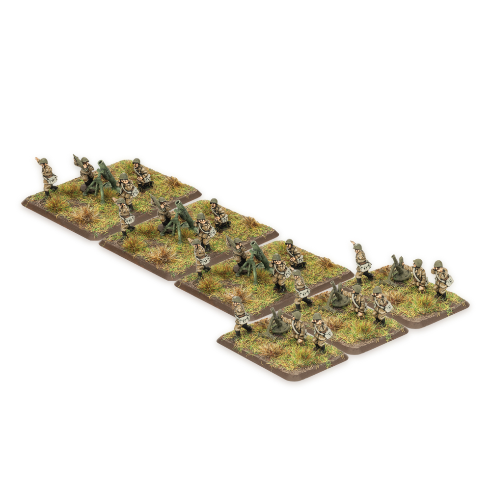 Flames of War WW2: Soviet - 82mm or 120mm Mortar Company