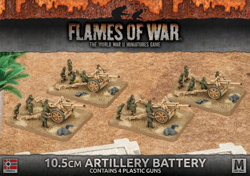 Flames of War: WW2 - 10.5cm Artillery Battery