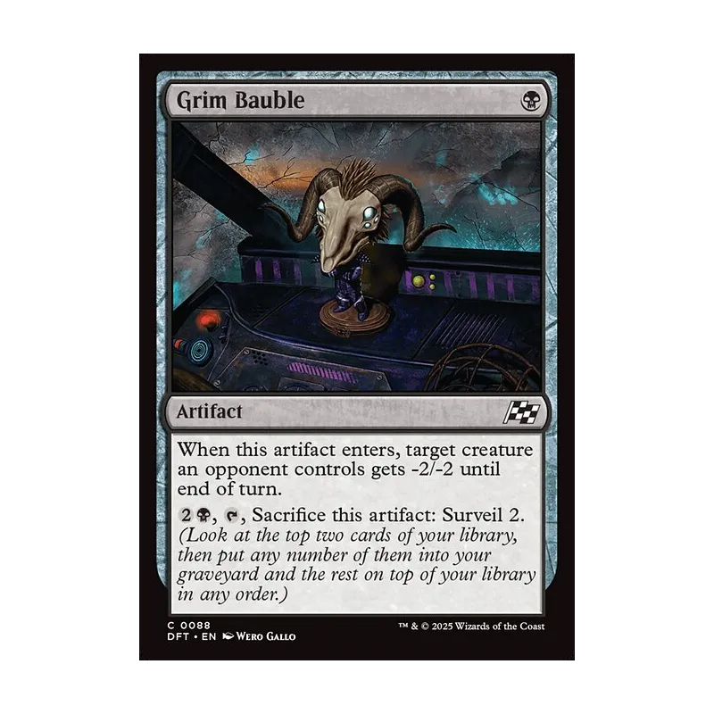 Grim Bauble - Aetherdrift (Foil Near Mint)