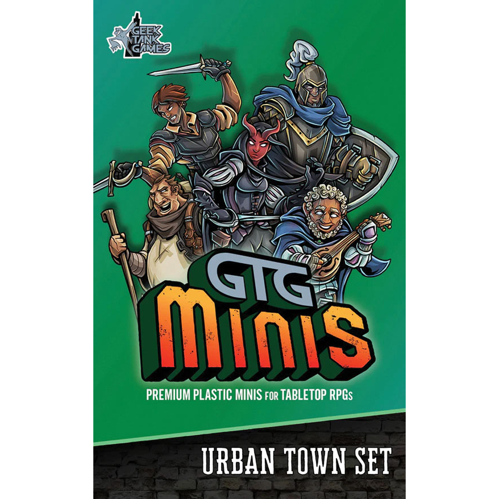 GTG 2D Minis: Urban Town Set