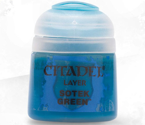 Citadel Layer Paint: Sotek Green (12ml) Citadel Layer Paint: Sotek Green (12ml)