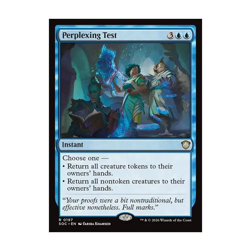 Perplexing Test - Secrets of Strixhaven Commander (Near Mint)