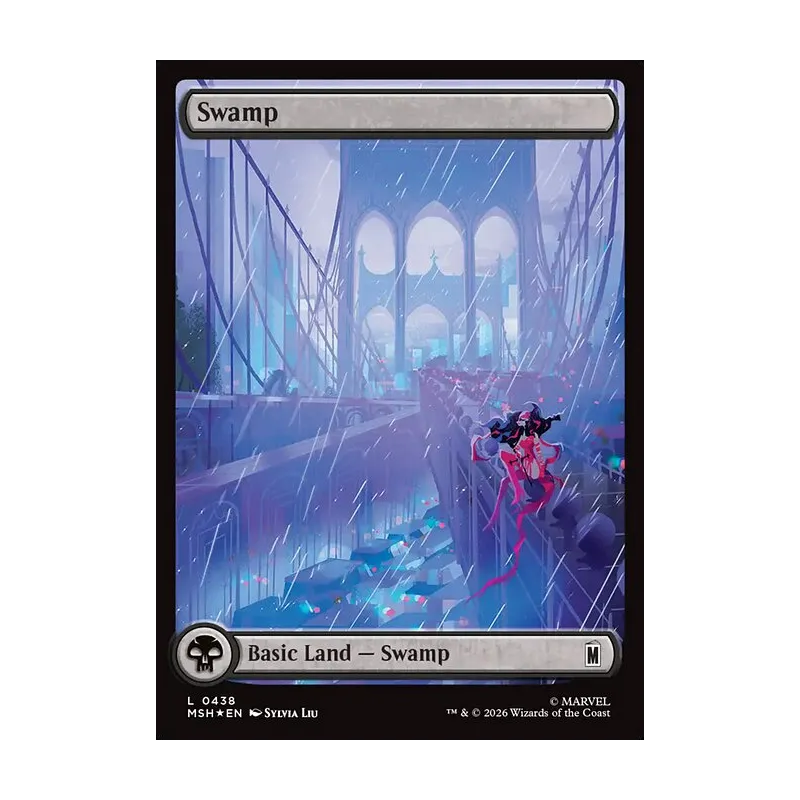 Swamp (0438) (Surge Foil) - Marvel Super Heroes (Foil Near Mint)