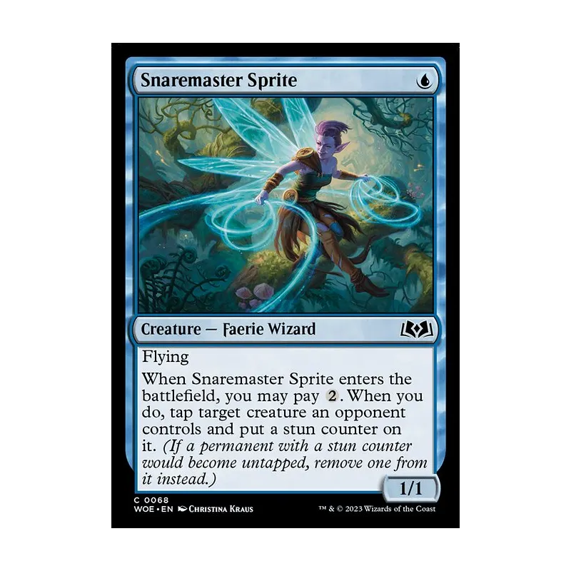 Snaremaster Sprite - Wilds of Eldraine (Near Mint)