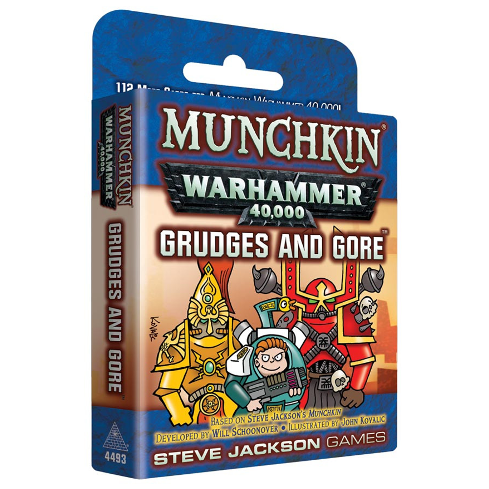 Munchkin Warhammer 40,000: Grudges & Gore Expansion (Preorder)