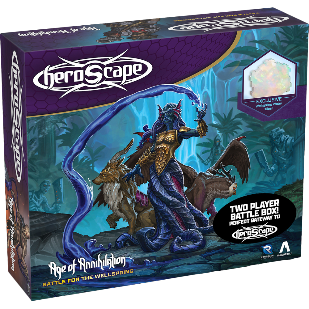 Heroscape: Age of Annihilation - Battle for the Wellspring Expansion (Unpainted)