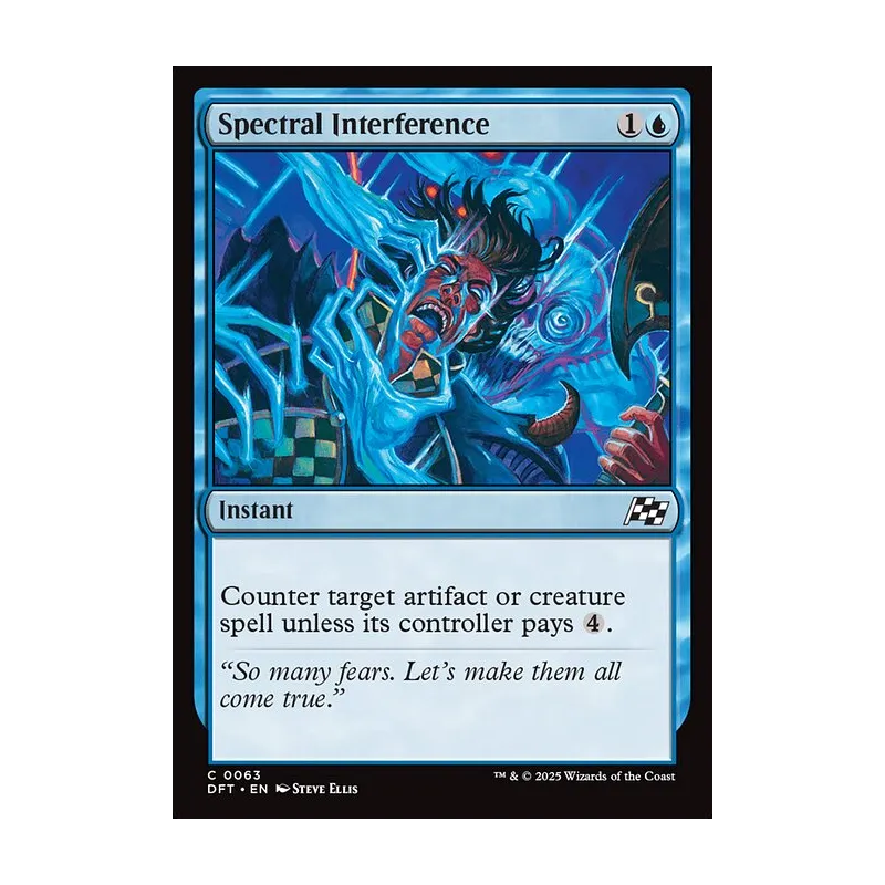 Spectral Interference - Aetherdrift (Foil Near Mint)