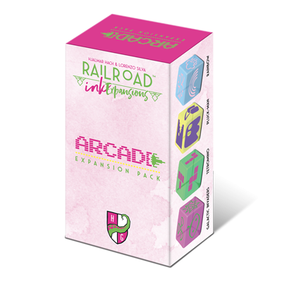 Railroad Ink Challenge: Arcade Expansion Railroad Ink Challenge: Arcade Expansion