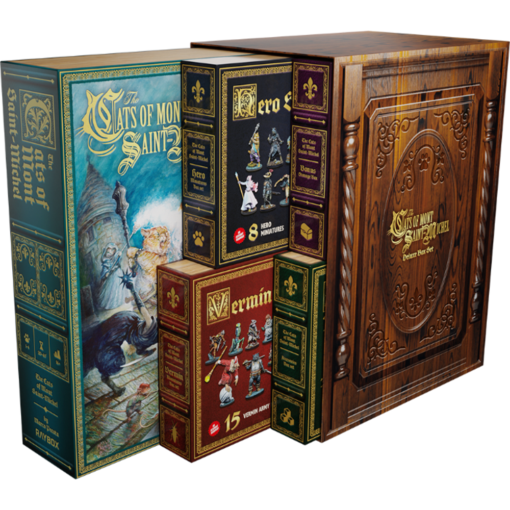 The Cats of Mont Saint Michel: Deluxe Set (New Arrival)