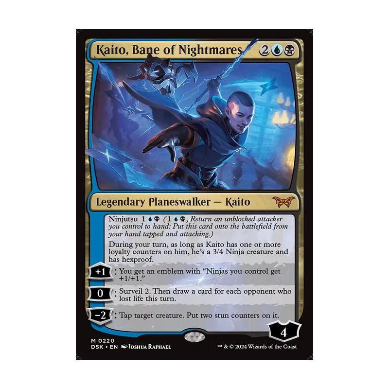 Kaito, Bane of Nightmares - Duskmourn: House of Horror (Near Mint)