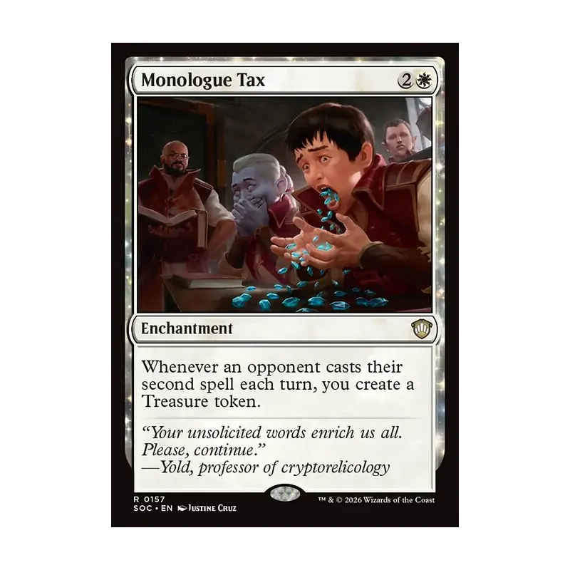 Monologue Tax - Secrets of Strixhaven Commander (Near Mint)