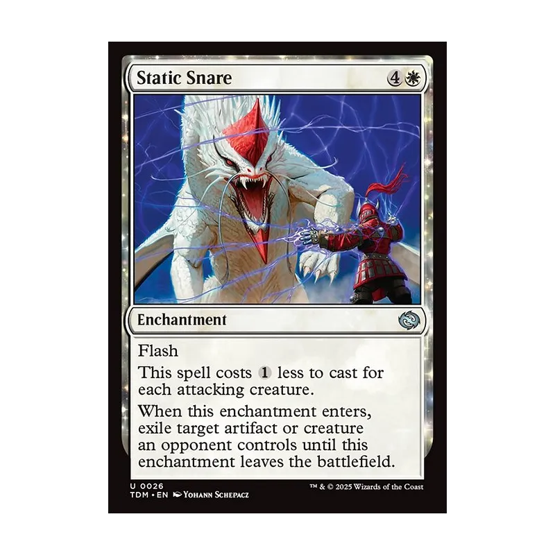 Static Snare | Tarkir: Dragonstorm MTG