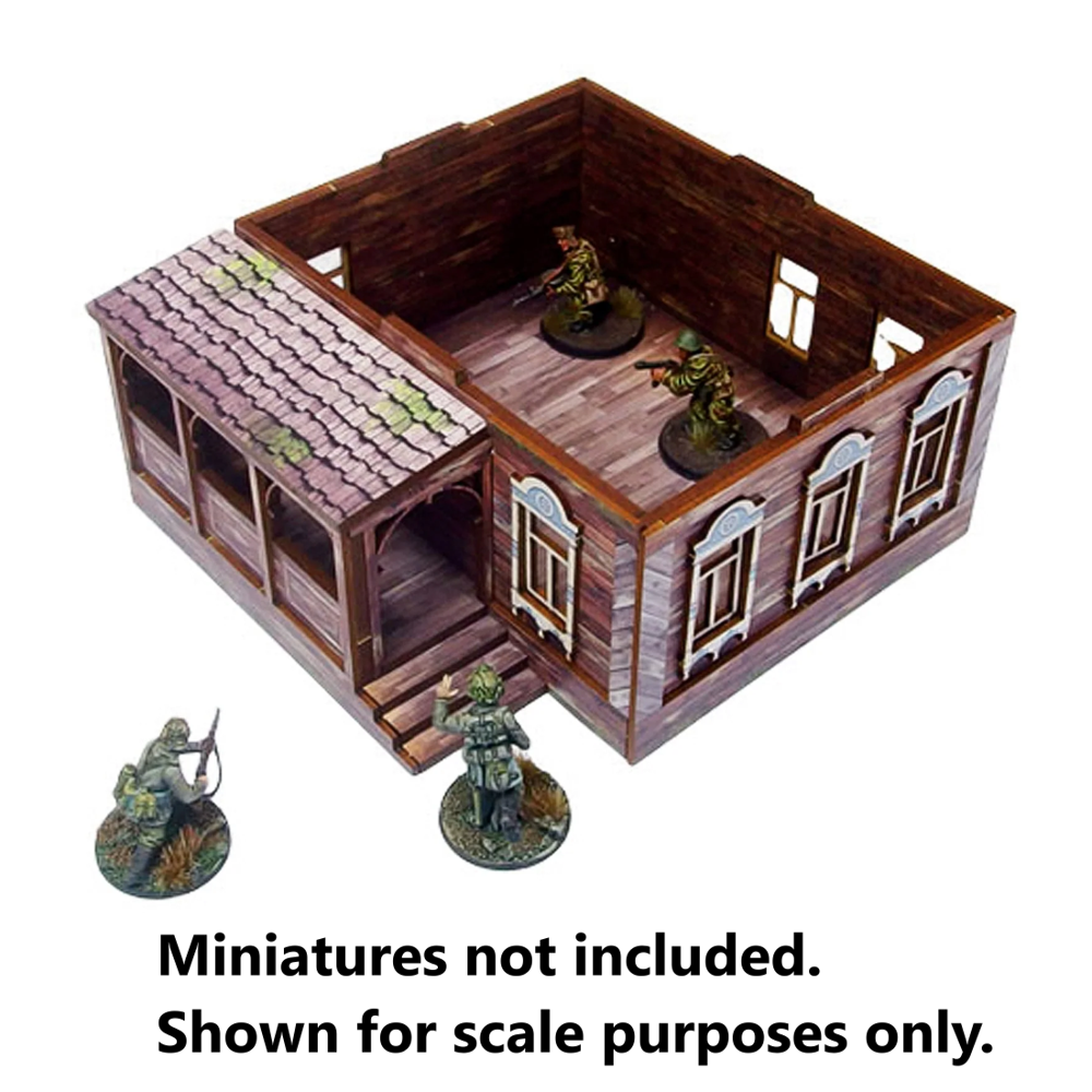 Bolt Action HDF Terrain: WW2 Ostfront Village - Doma