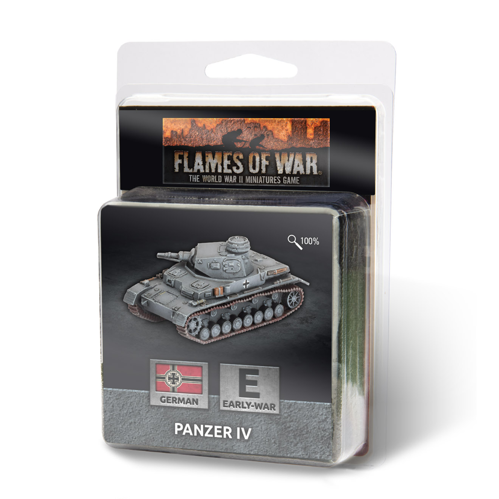 Flames of War WW2: German - Panzer IV (Preorder)