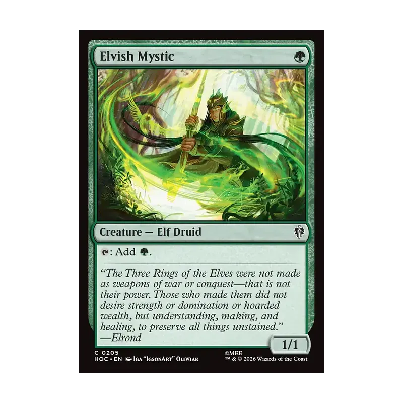Elvish Mystic - The Hobbit Eternal (Near Mint)
