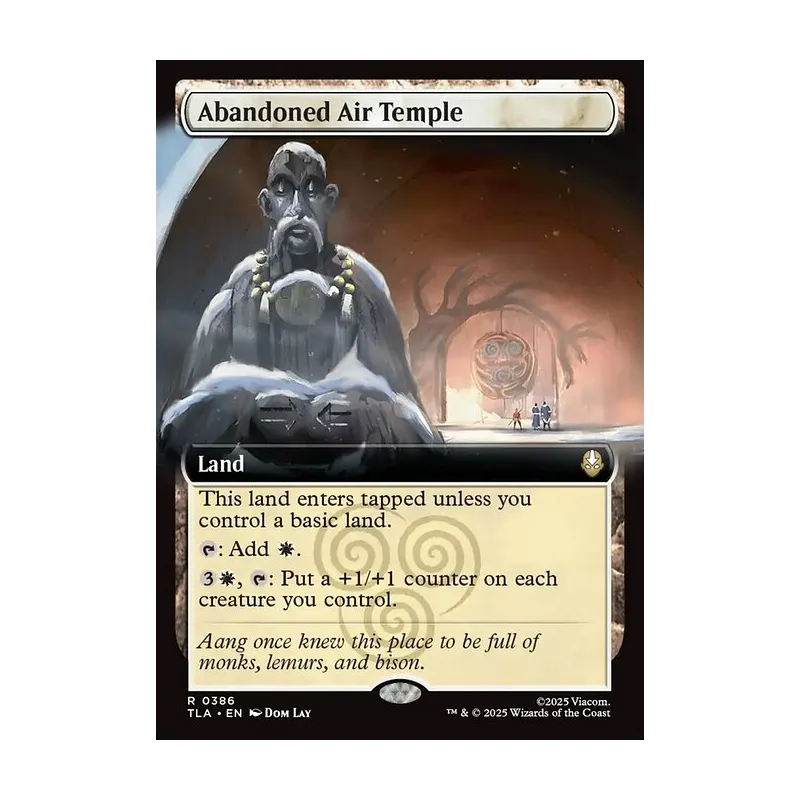 Abandoned Air Temple (Extended Art) - Avatar: The Last Airbender (Near Mint)