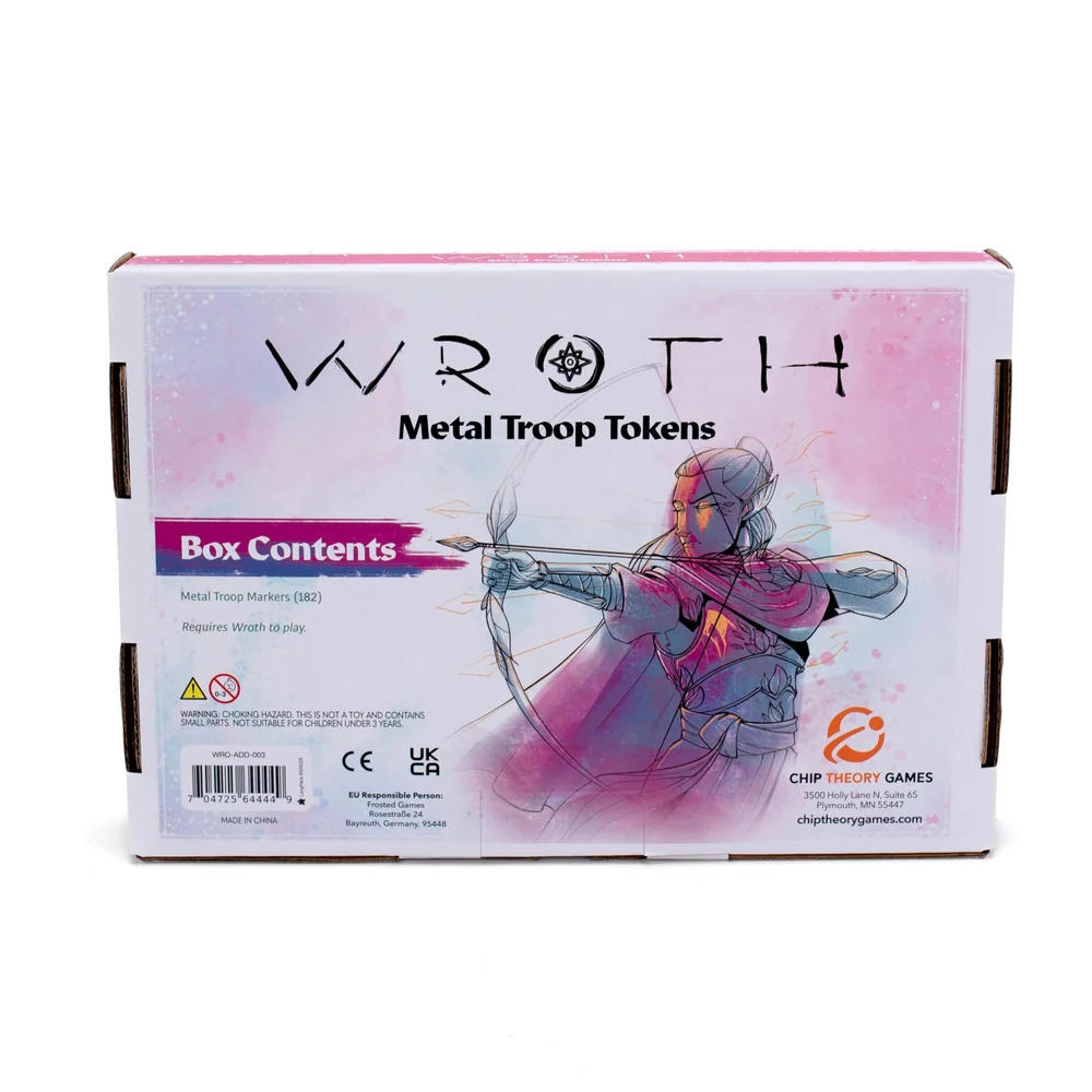 Wroth: Metal Troop Tokens (New Arrival)