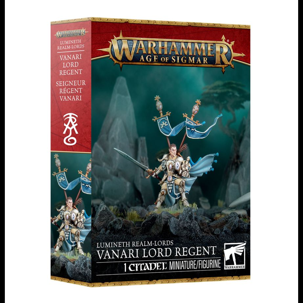 Warhammer Age of Sigmar: Lumineth Realmlords - Vanari Lord Regent (Preorder)