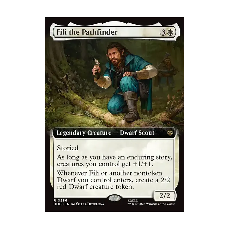 Fili the Pathfinder (Extended Art) - The Hobbit (Near Mint)