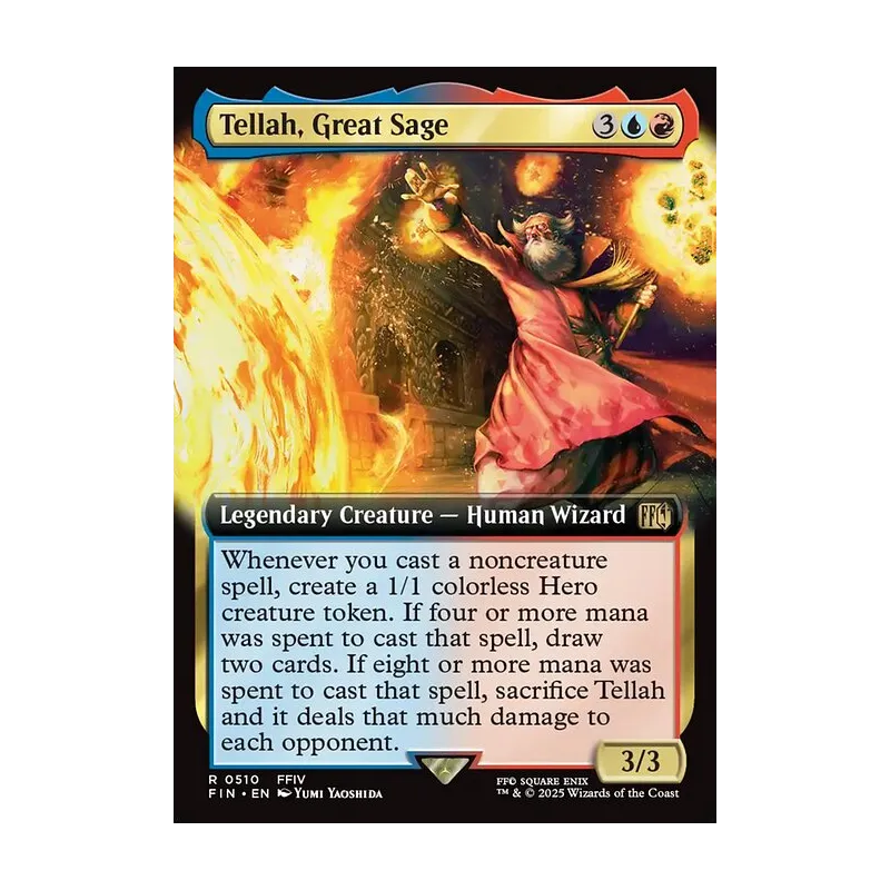 Tellah, Great Sage (Extended Art) - Final Fantasy (Near Mint)