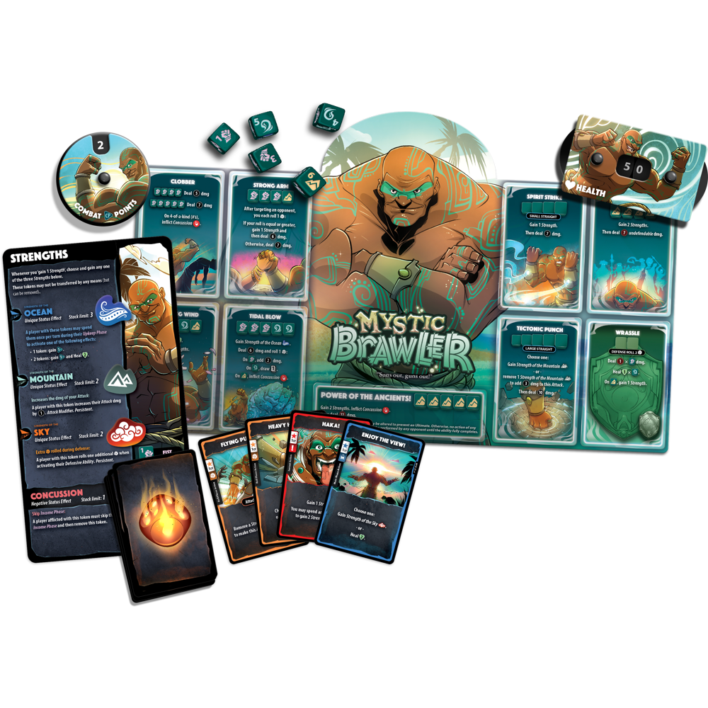 Dice Throne: Mystic Brawler Hero Pack (Preorder)