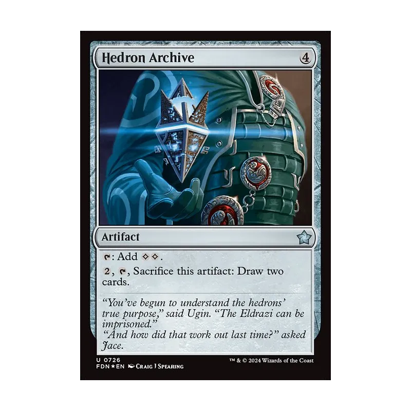 Hedron Archive - Foundations (Foil Near Mint)