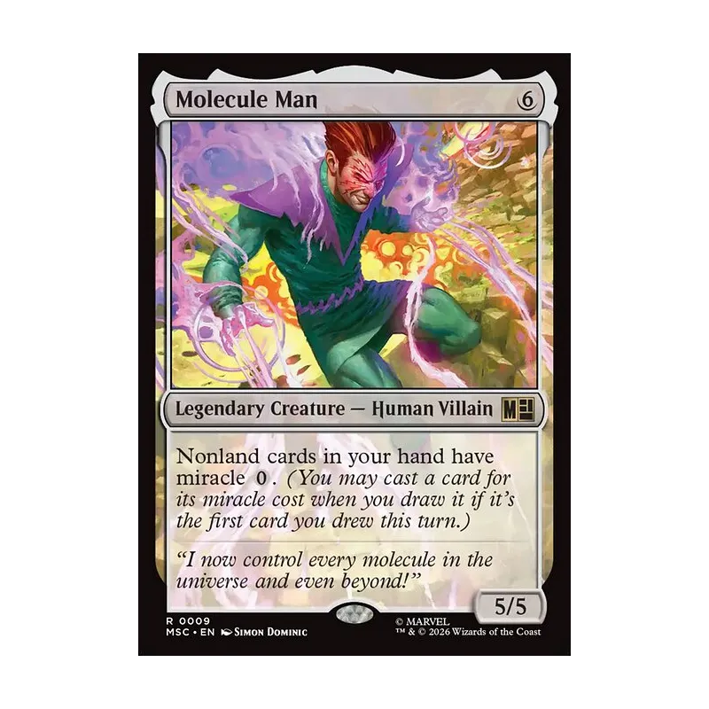 Molecule Man | Marvel Super Heroes Commander MTG