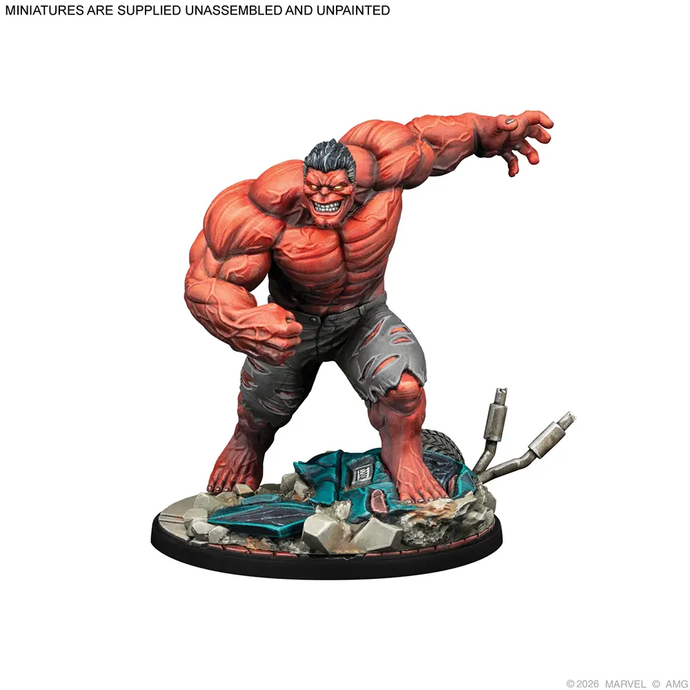 Marvel Crisis Protocol: Leader, Red Hulk & Sensational She-Hulk (Preorder)