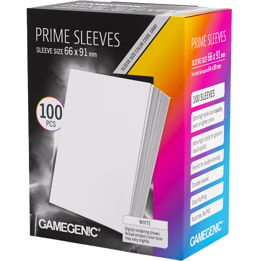 Prime Sleeves: White (100)