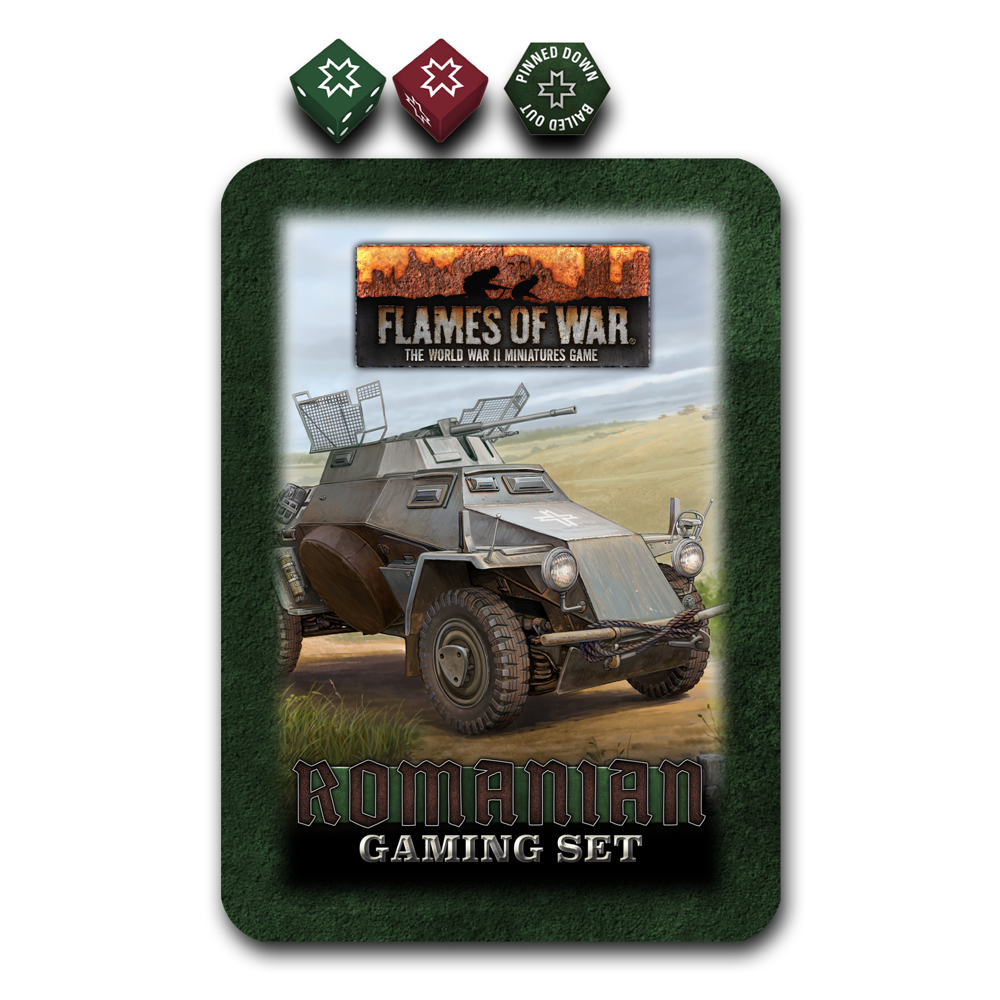 Flames of War WW2: Romanian - Gaming Set