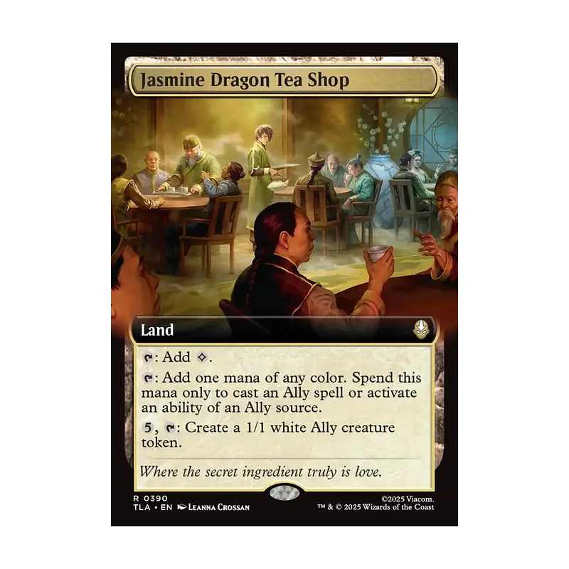 Jasmine Dragon Tea Shop (Extended Art) - Avatar: The Last Airbender (Near Mint)
