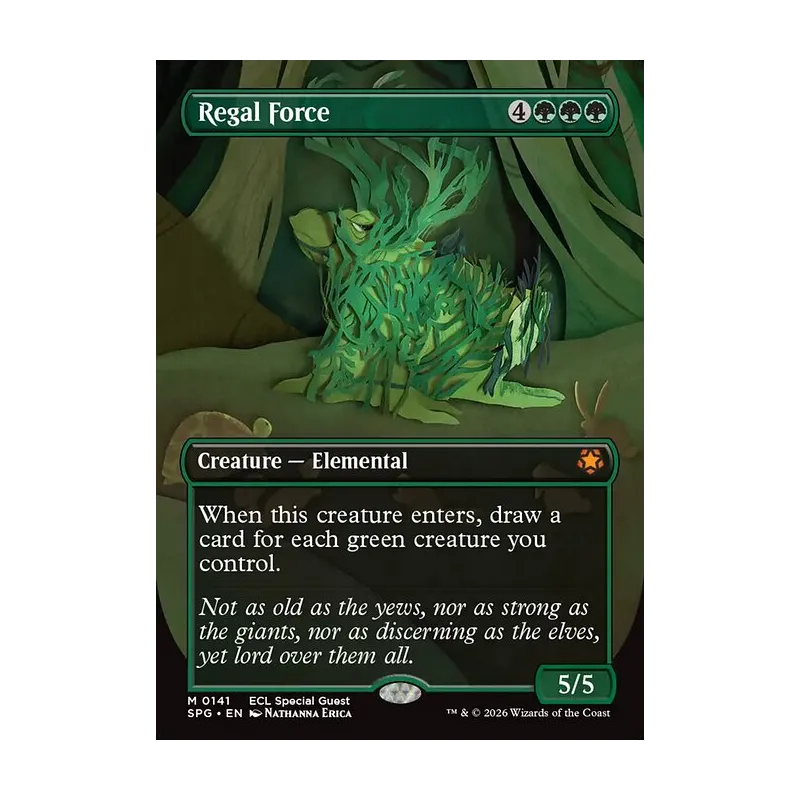 Regal Force (Borderless) - Special Guests (Near Mint)