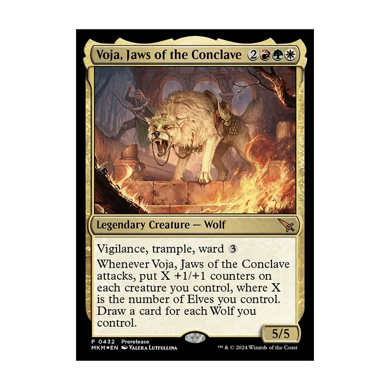 Voja, Jaws of the Conclave - Murders at Karlov Manor (Foil Near Mint)