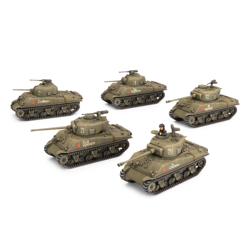 Flames of War WW2: Soviet - M4 Sherman Tank Company