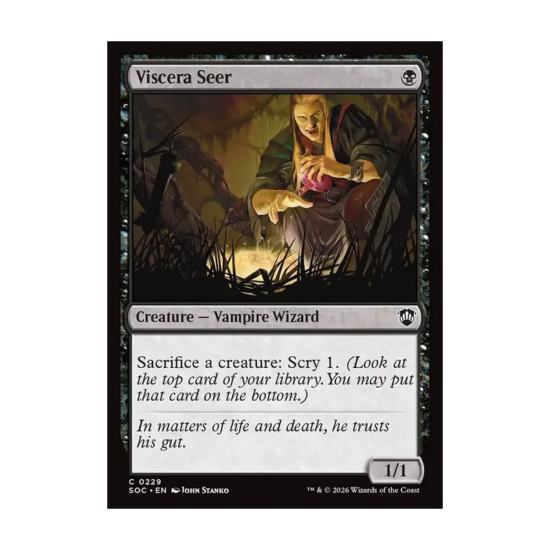 Viscera Seer - Secrets of Strixhaven Commander (Near Mint)