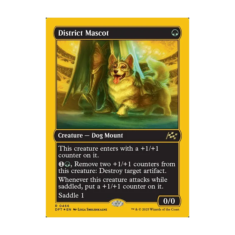 District Mascot (First-Place Foil) - Aetherdrift (Foil Near Mint)