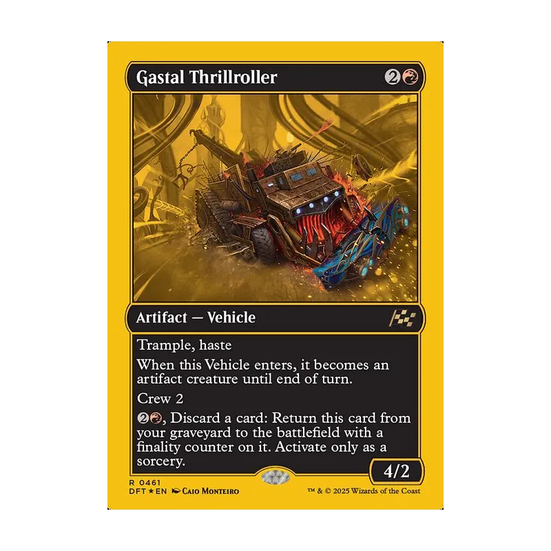 Gastal Thrillroller (First-Place Foil) - Aetherdrift (Foil Near Mint)