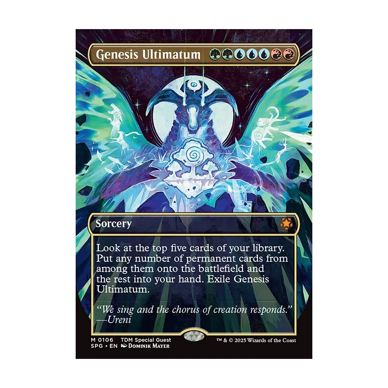 Genesis Ultimatum (Borderless) - Special Guests (Near Mint)