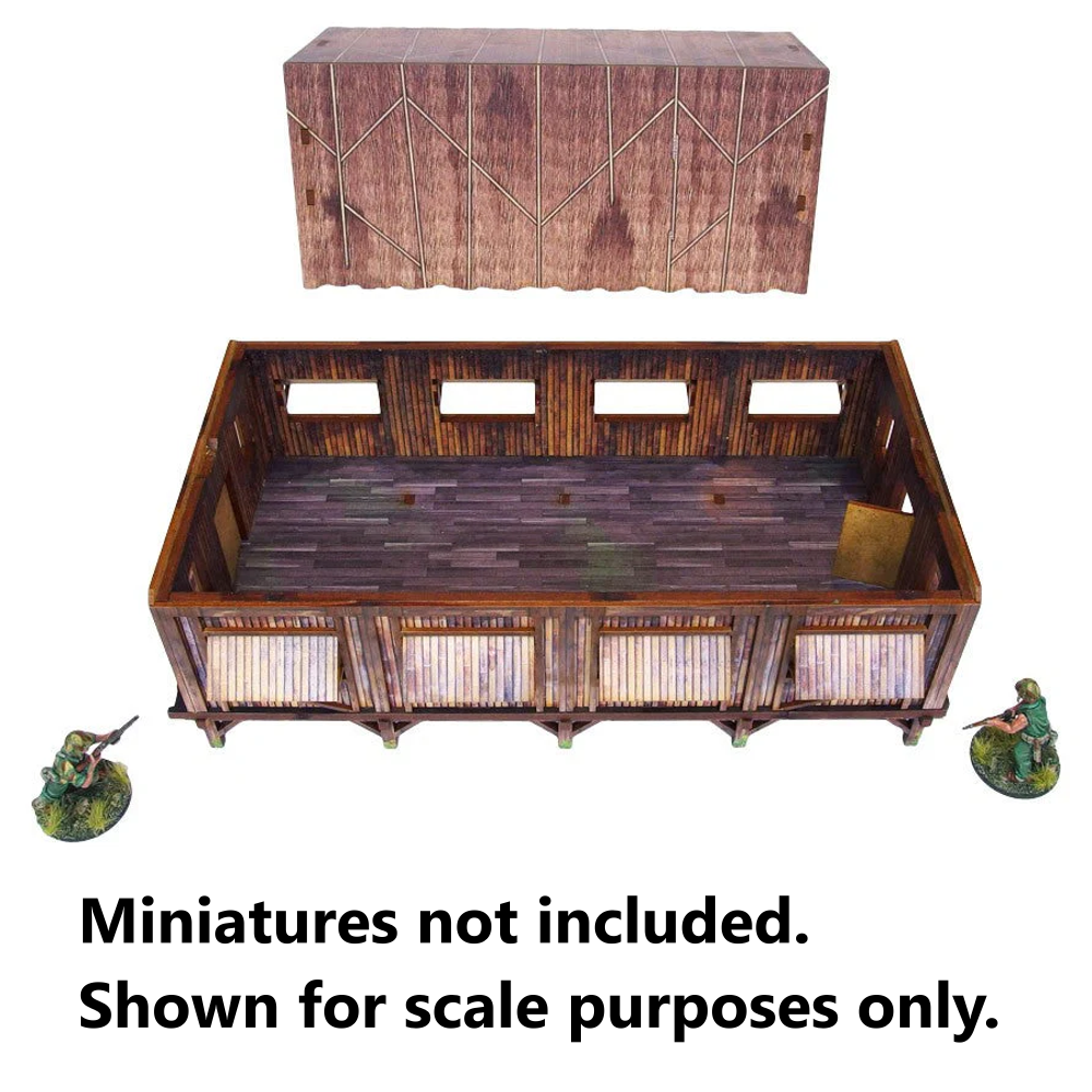 Bolt Action HDF Terrain: WW2 Pacific - Barracks
