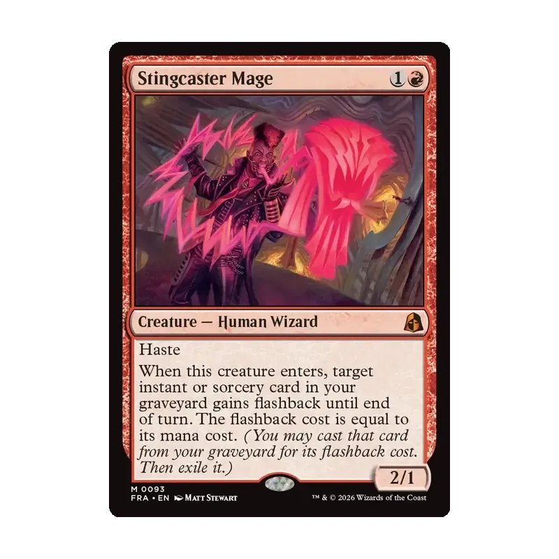 Stingcaster Mage - Reality Fracture (Near Mint)