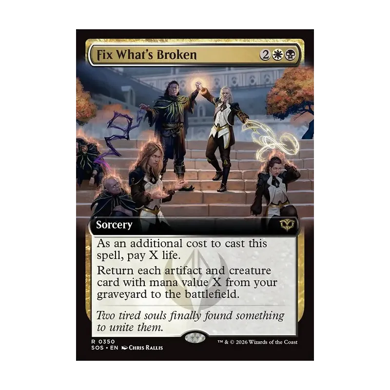 Fix What's Broken (Extended Art) - Secrets of Strixhaven (Near Mint)