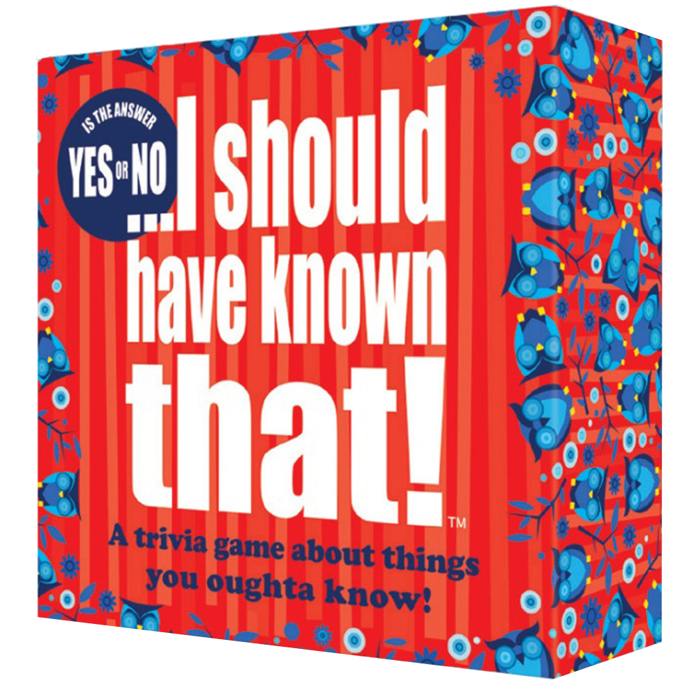 I Should Have Known That: Yes or No