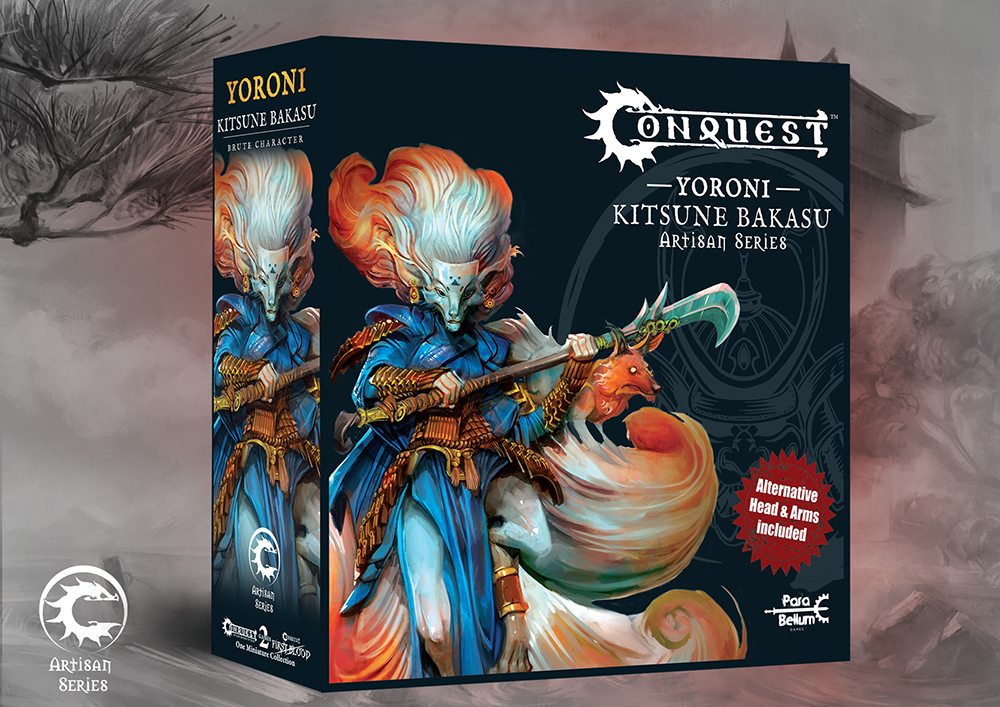 Conquest: Yoroni - Kitsune Bakasu (Artisan Series) (Preorder)