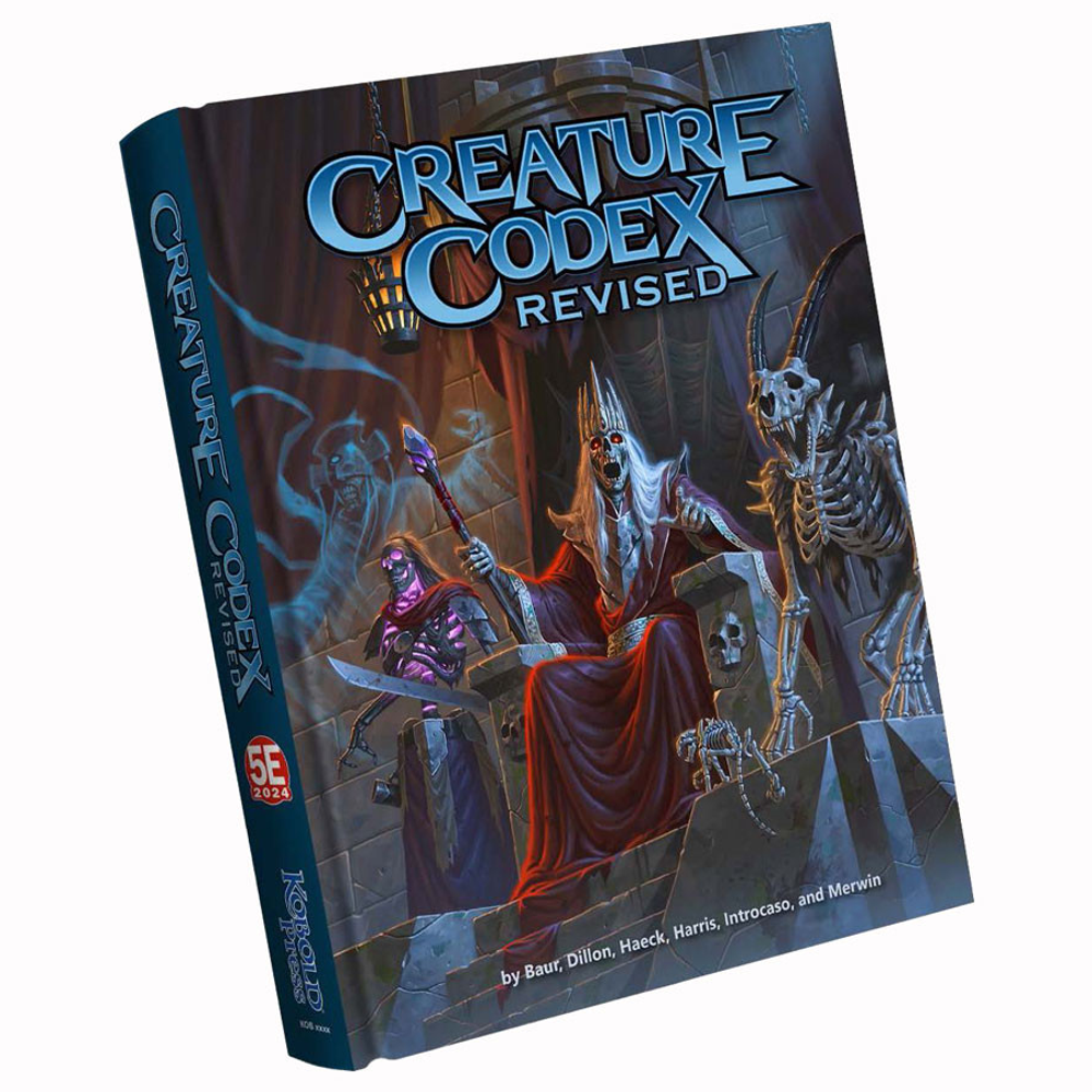 Creature Codex Revised (D&D 5E Compatible) (Preorder)