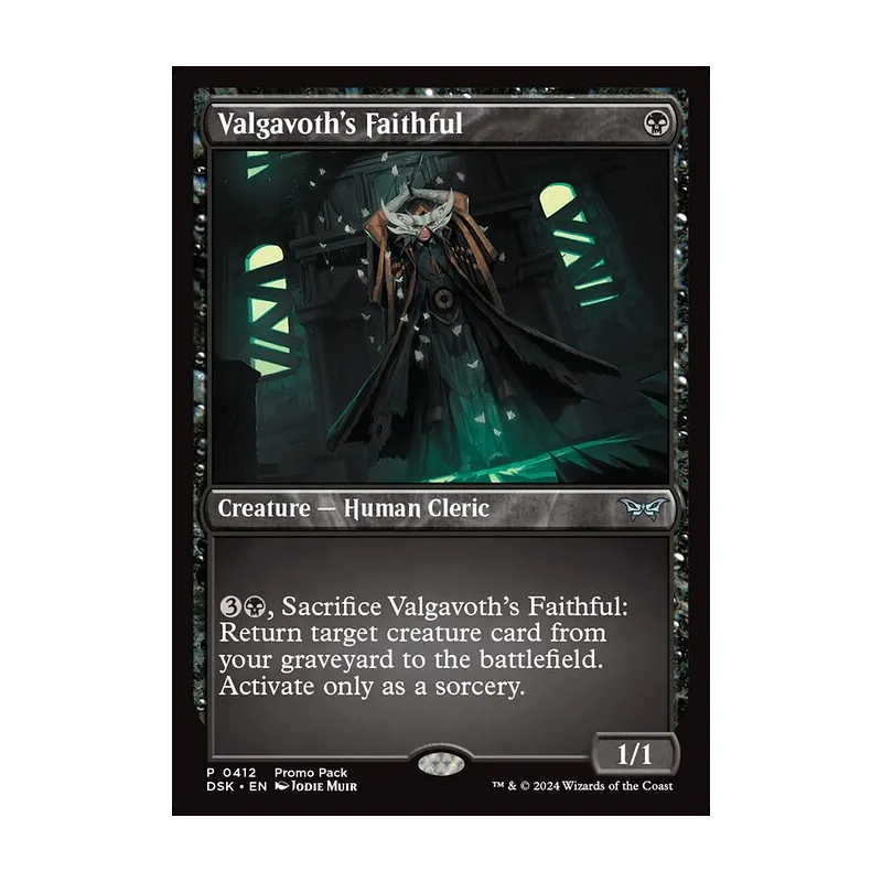 Valgavoth's Faithful - Duskmourn: House of Horror (Near Mint)