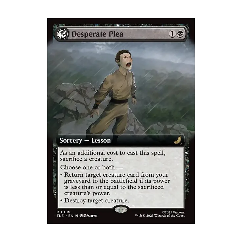 Desperate Plea (Extended Art) - Avatar: The Last Airbender Eternal (Near Mint)
