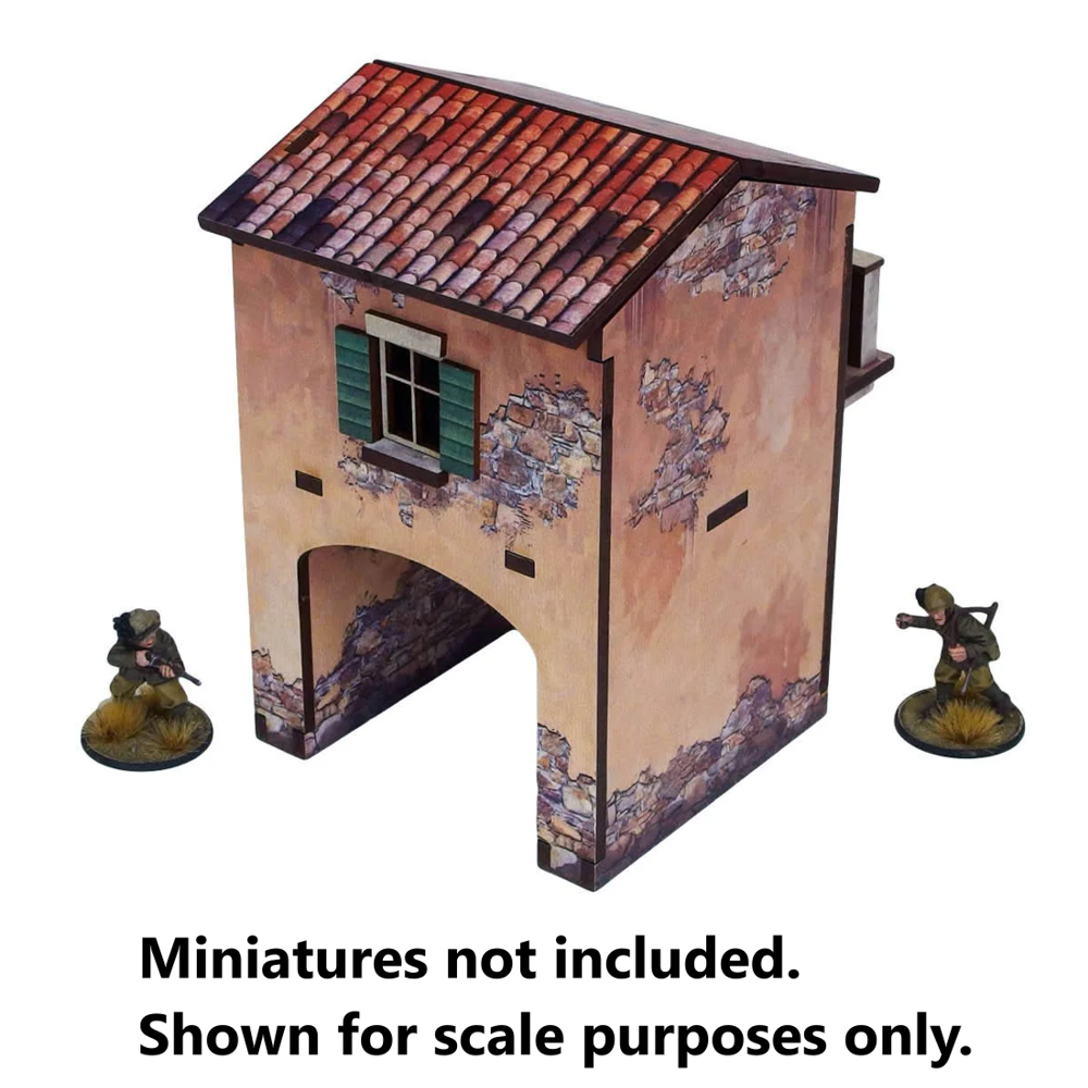 Bolt Action: Pre-Painted WW2 Italy - Gate Balcony